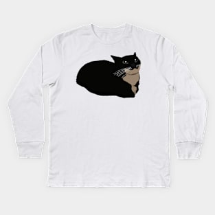 MAXWELL THE CAT Kids Long Sleeve T-Shirt